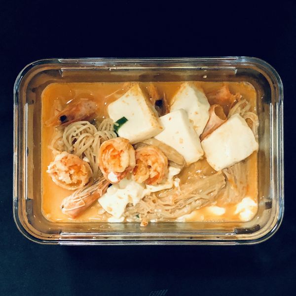 鮮蝦豆腐煲（影片） : RLee一起做