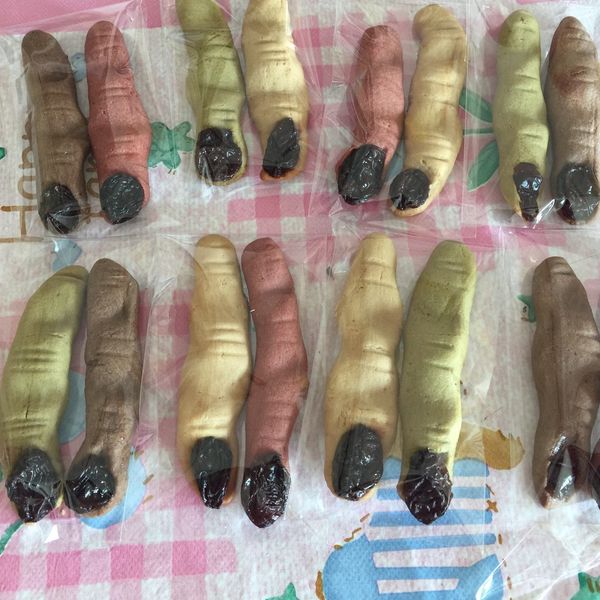 萬聖節🎃 巫婆手指餅乾 : 林拉拉一起做