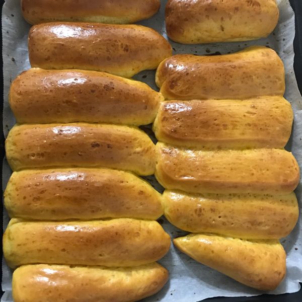 地瓜牛奶麵包棒 : Emily Lau一起做