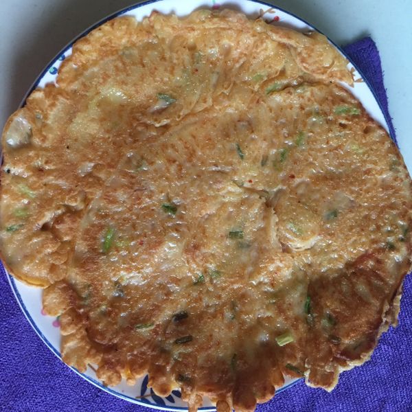韓式泡菜煎餅:Chichi 一起做
