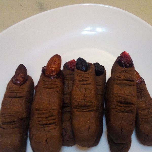 🎃萬聖節香酥脆～巫婆手指🎃 : Selena Yang一起做