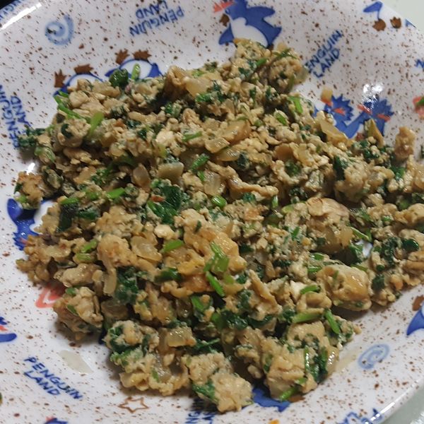 香菜洋蔥炒蛋 : 徐舞子一起做