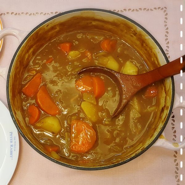 會哭的去皮雞肉佛蒙特咖哩飯(甜味1級):Chien Wei 一起做