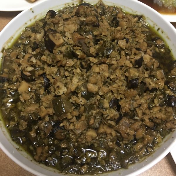 (全素)香椿香菇素肉燥 : 簡睿睿一起做