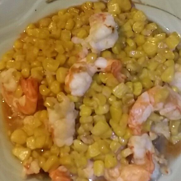 沙茶蝦仁炒玉米 : Tanchi  Liao一起做