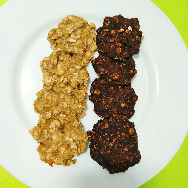 香蕉燕麥餅乾 : 高曉燕一起做