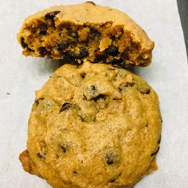 美式巧克力豆軟餅乾：Vivian  Chung 一起做