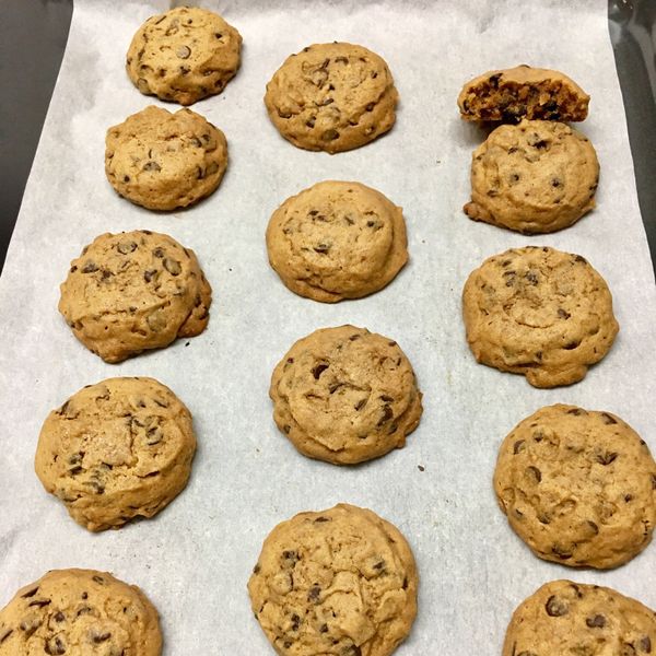 美式巧克力豆軟餅乾：Vivian  Chung 一起做