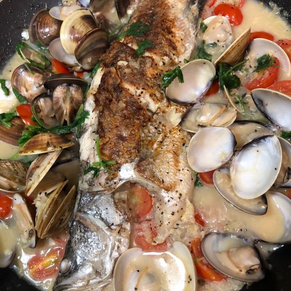 義式水煮魚 作法超簡單但好吃到連吃三天！ : 紅豆妹一起做