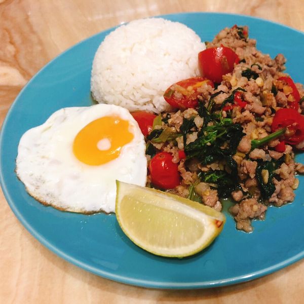 好開胃泰式打拋豬肉飯 : XiaoTong Lin一起做