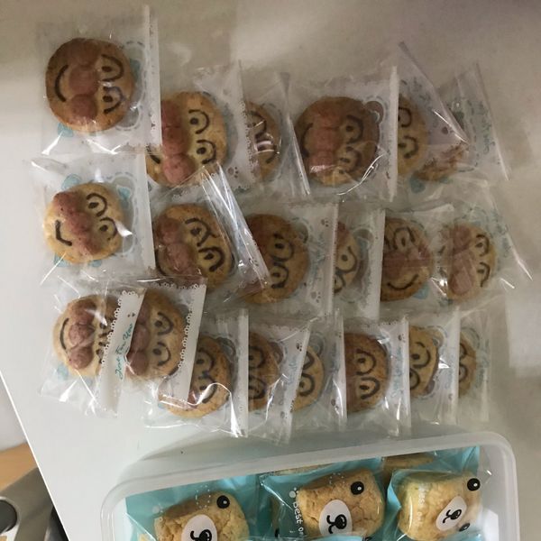 麵包超人餅乾 : Emily Lau一起做