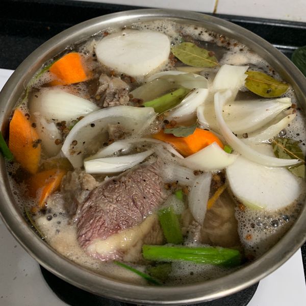 清燉牛肉湯：陳丫琳 一起做