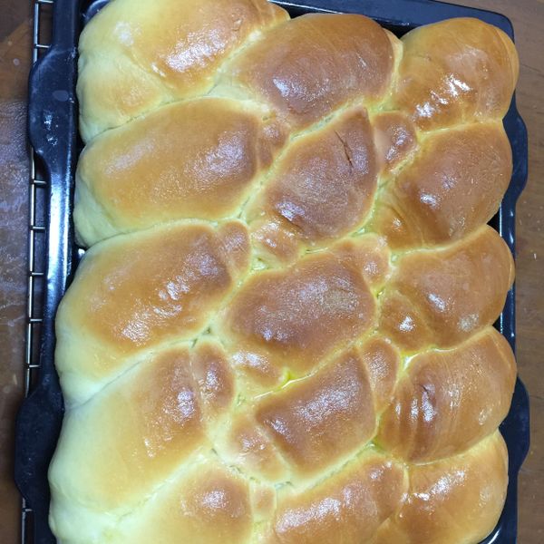 奶香麵包捲:謝惠雯 一起做