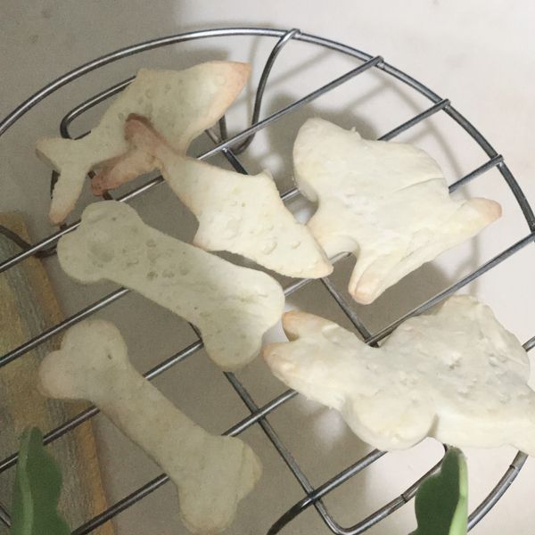 (寶寶點心）蛋香鬼鬼餅乾 : Ivy Chang一起做