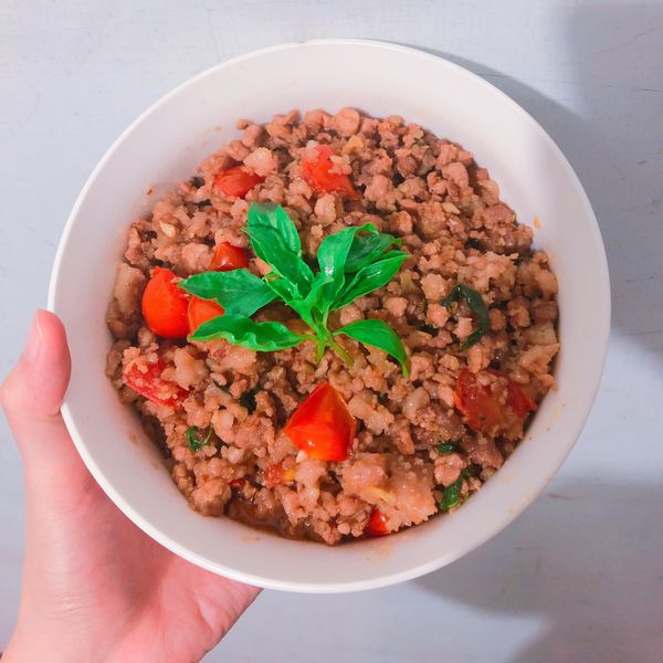 扒完三碗飯! 泰式打拋豬 食譜 : 蒂蒂一起做