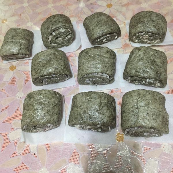 芝麻芋頭饅頭 : 賴妤涵一起做