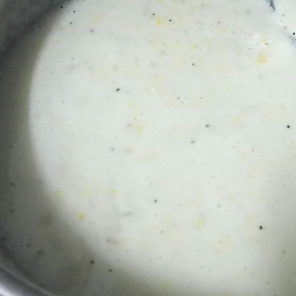 馬鈴薯玉米濃湯：Landy Liu 一起做