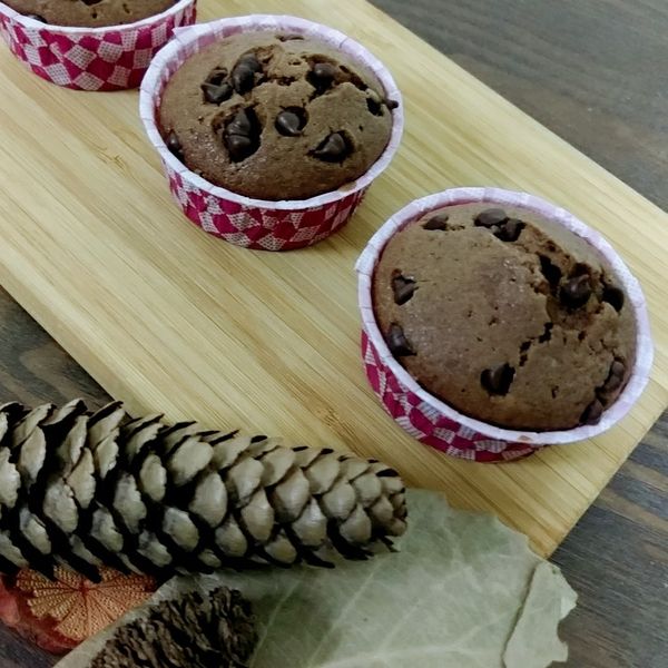 巧克力豆杯子蛋糕 : 王美婷一起做