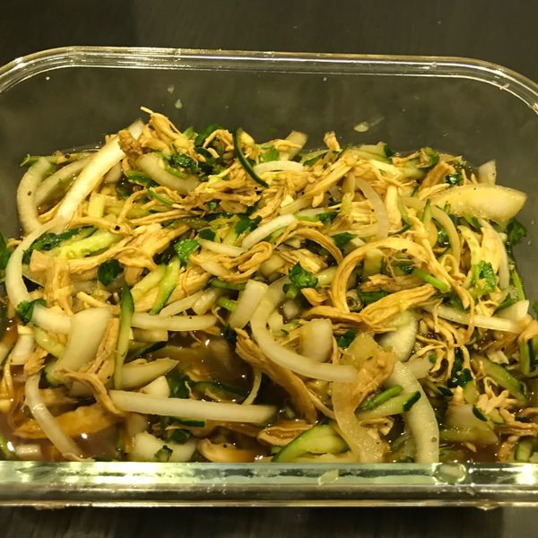 開胃爽口涼拌雞絲 : May May一起做