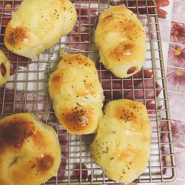 小熱狗麵包♥ : Stella Chen一起做