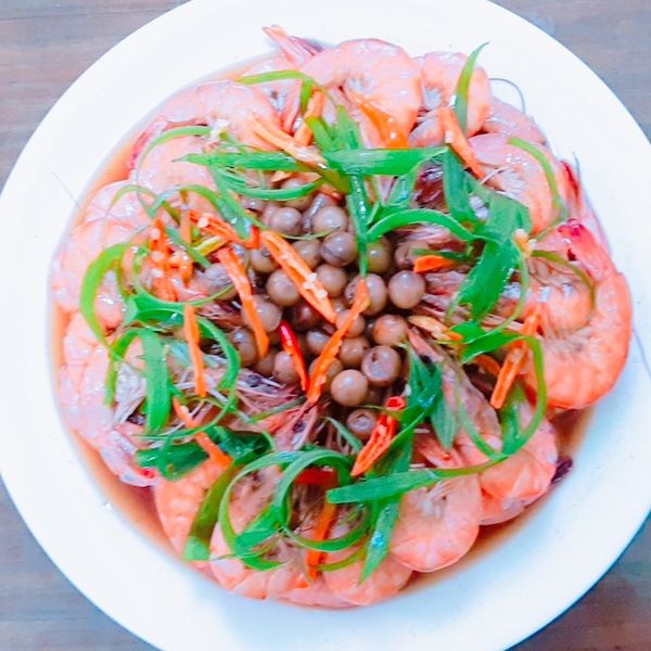 ~樹子蒜茸蝦~ : 林盈盈一起做