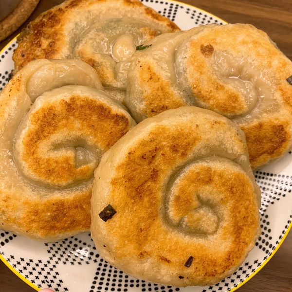 三星蔥多餅 : Evelyn Chiu一起做