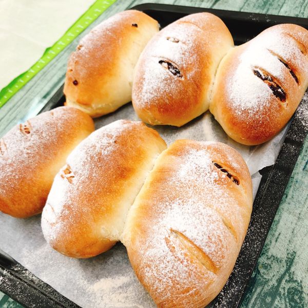 第一次作歐包：蔓越梅乳酪歐包：An Chun Cheng 一起做