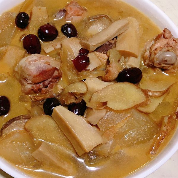 白玉麻油雞湯（立冬進補） : Ming一起做