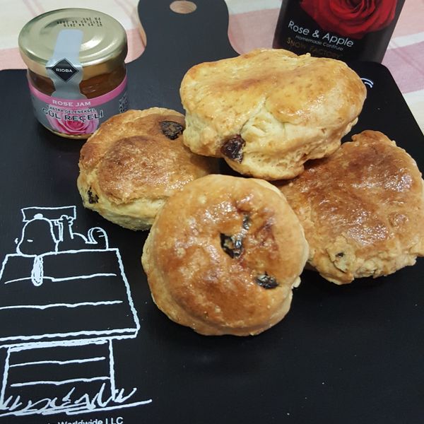 免模具的簡易司康🍇 : Rea Kao一起做