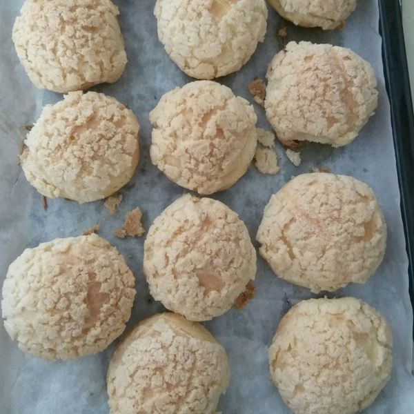 零失敗菠蘿泡芙 (超詳細解說) : 小真一起做