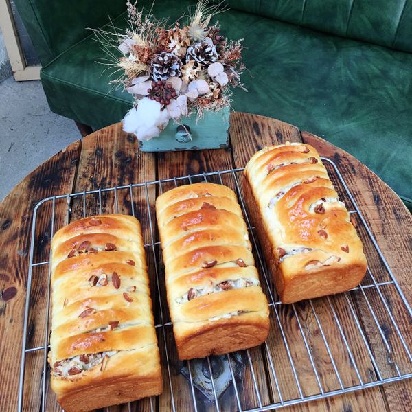 奶油乳酪核桃麵包:Vivi 一起做