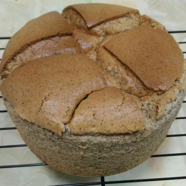 伯爵戚風蛋糕 (燙麵法):Lai Yu Ting 一起做