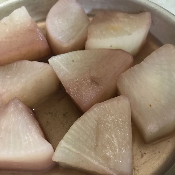 紅酒蒸白蘿蔔 : fifly一起做