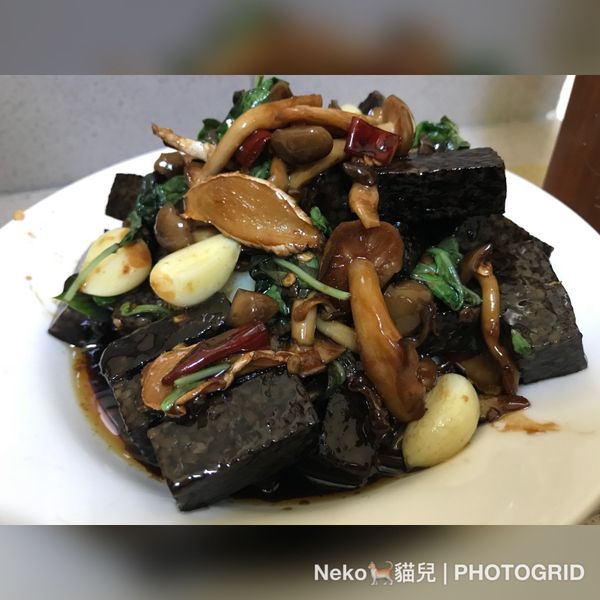 \\必學熱炒-三杯滷米血杏鮑菇//：貓兒 一起做