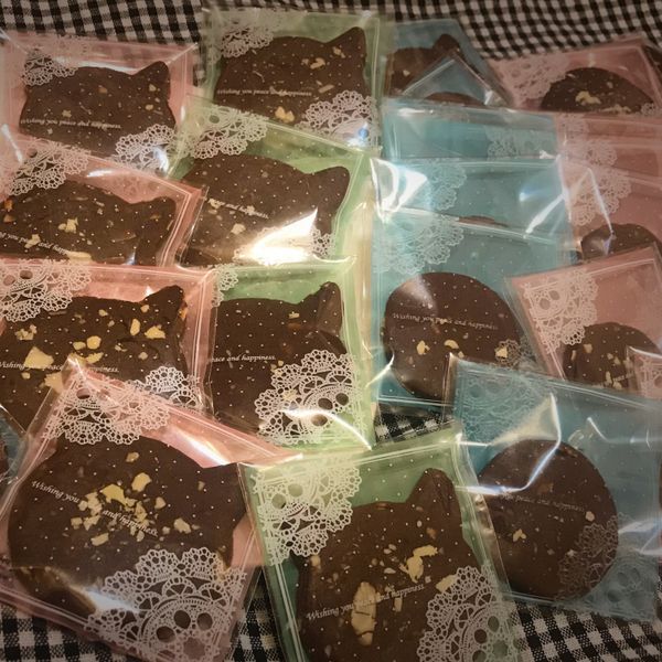 可可杏仁片餅乾:小靜 一起做