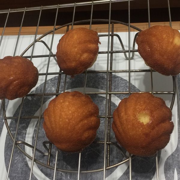 蜂蜜檸檬瑪德蓮：鄭如容 一起做