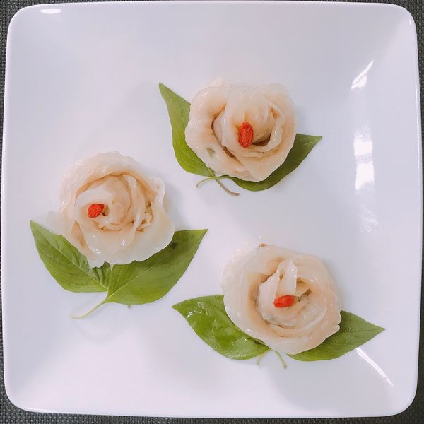 玫瑰花煎餃：Iris Huang 一起做