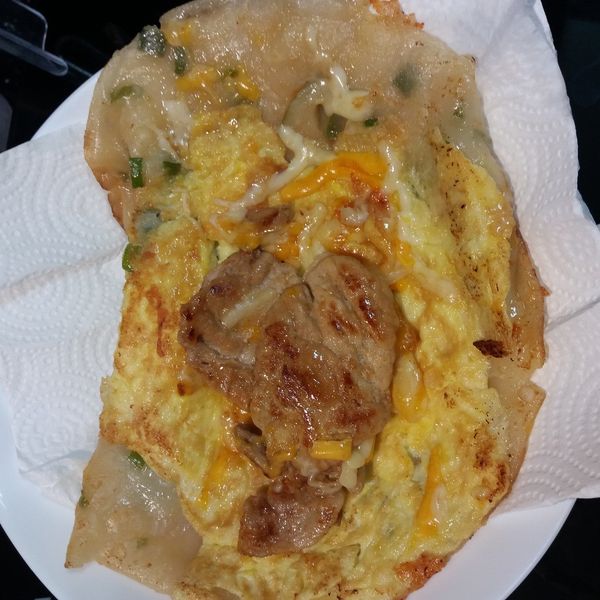 零失敗[古早味蛋餅] : 八豆八八八🌻一起做