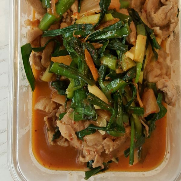 韓式泡菜炒豬肉，真的無敵下飯! : Jill Li一起做