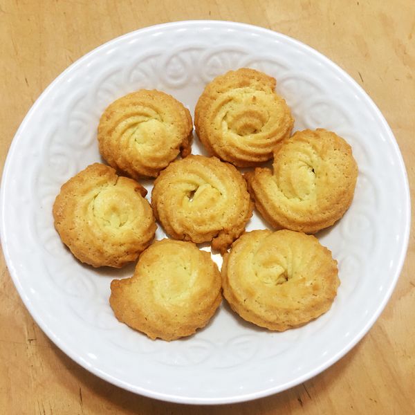 奶酥擠花餅乾🐽🐽 : 林媽媽一起做