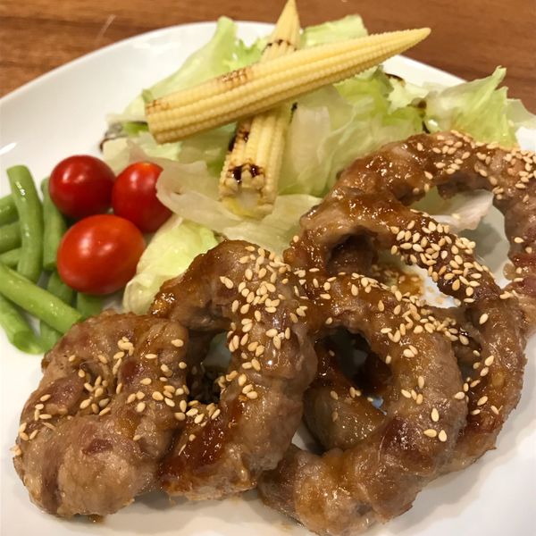 肉捲甜甜圈 : Sylvie Liu一起做