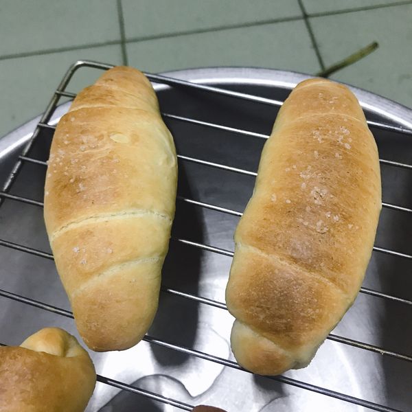 👩‍🍳鹽可頌奶油捲 : 蔡湘緹一起做