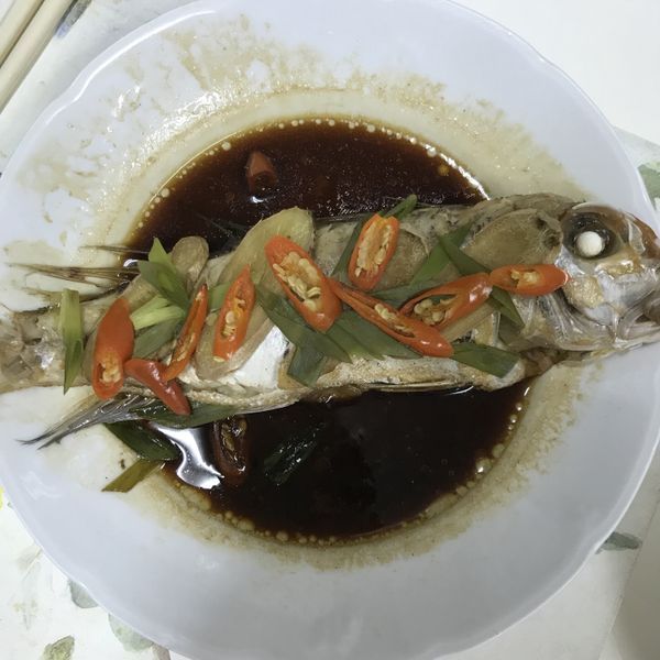清蒸馬頭魚 : Claire Liu一起做
