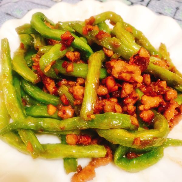 乾扁四季豆 : Jasmine Lian一起做