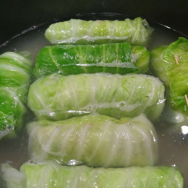 日式高麗菜卷 : Fion Yu一起做