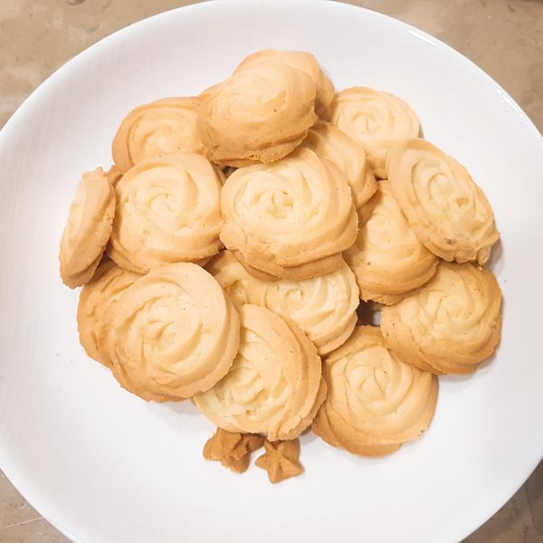 奶油乳酪奶酥餅乾 : Puma一起做