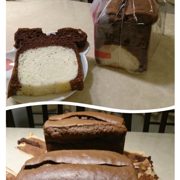 蛋糕吐司(巧克力蛋糕&白吐司)-優雅冬季 : Mindy一起做