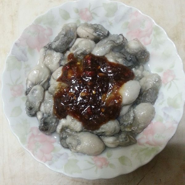 蒜泥鮮蚵 : 陳怡靜一起做