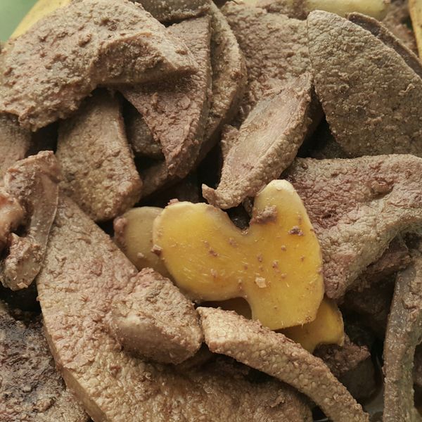 麻油豬肝 : zola一起做