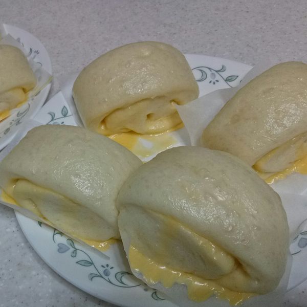 鮮奶起司饅頭【松下烘焙賽】 : Jamie Wu一起做